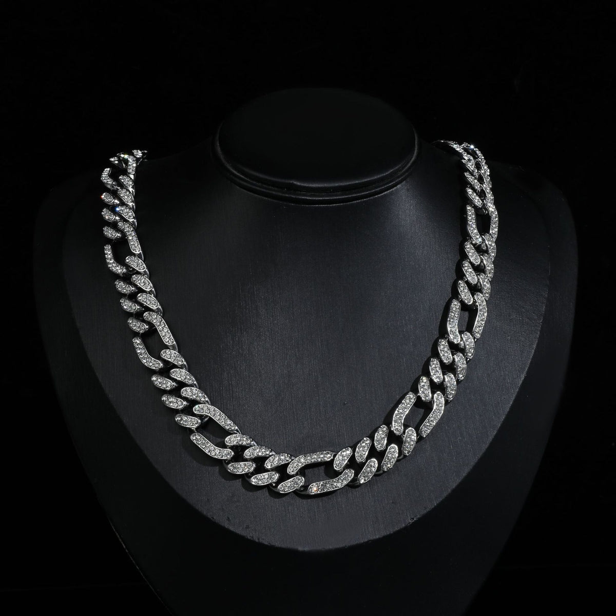 Collana catena Figaro hip-hop
