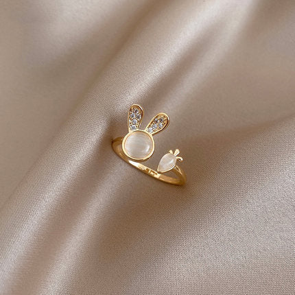Anello con opale micro