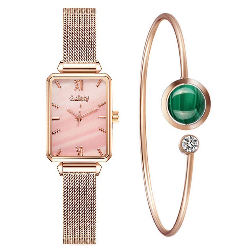 Orologio donna maglia lega