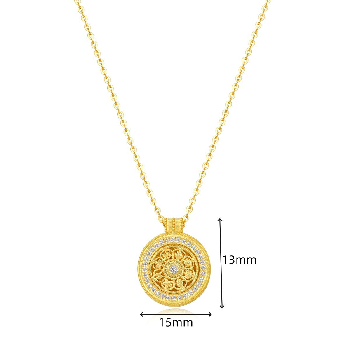 Collana bussola otto tesori
