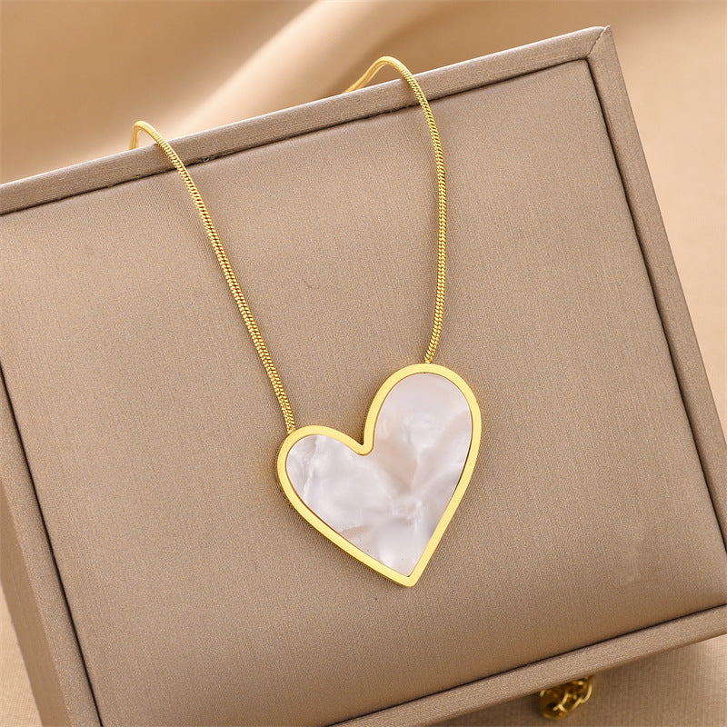 Collana titanio stile dark