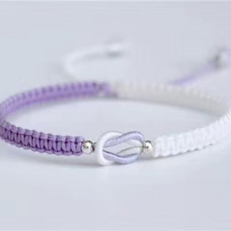 Bracciale intessuto a mano