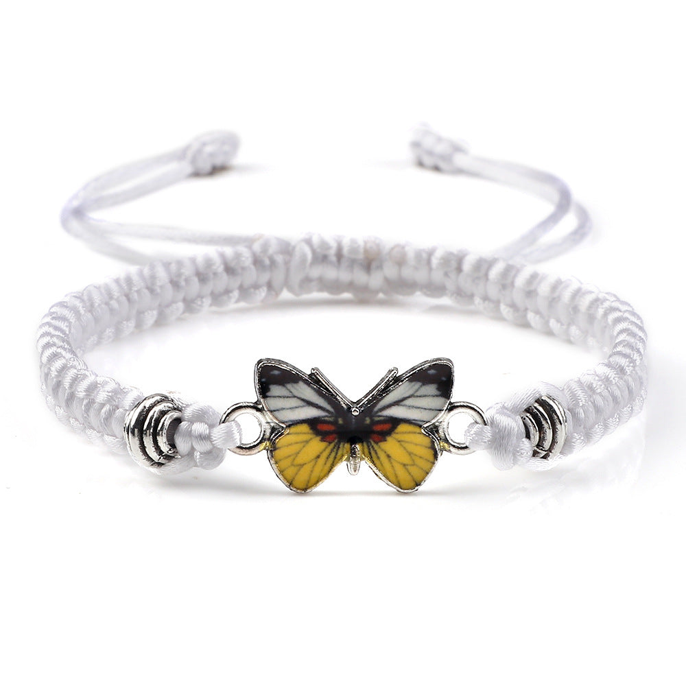 Bracciale Intrecciato Farfalla