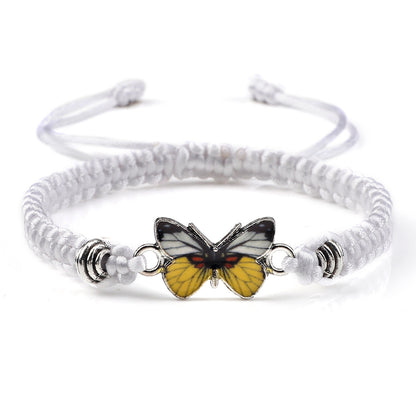 Bracciale Intrecciato Farfalla