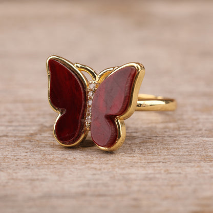 Anello farfalla ruotabile