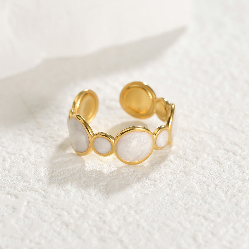 Anello Geometrico elegante