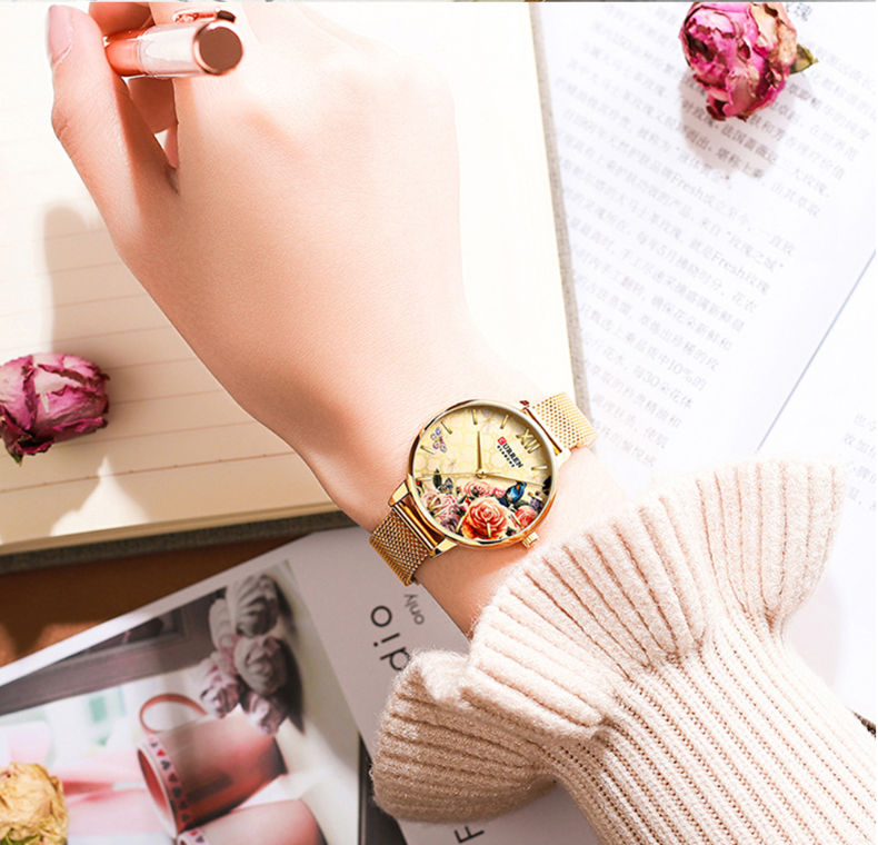 Orologio da donna impermeabile con cinturino