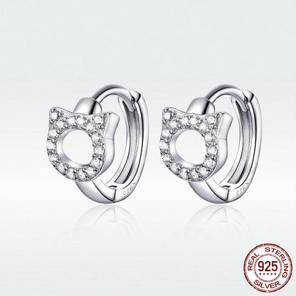 Orecchini cerchio argento 925