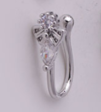 Anello farfalla goccia da donna