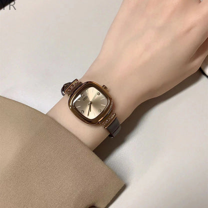 Orologio donna quadrato retrò minimalista