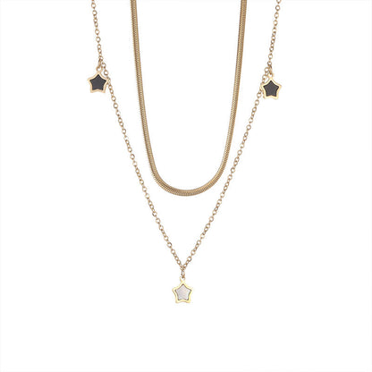 Collana Pentagramma Oro