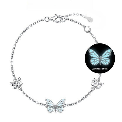 Set farfalla argento 925 luminoso