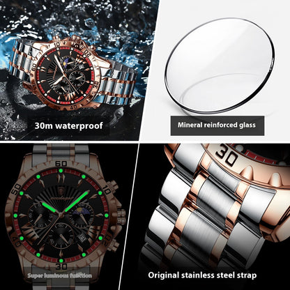 Orologio luminoso multifunzione al quarzo