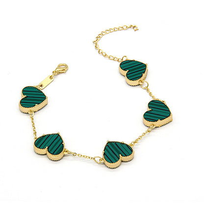 Bracciale farfalla e cuore