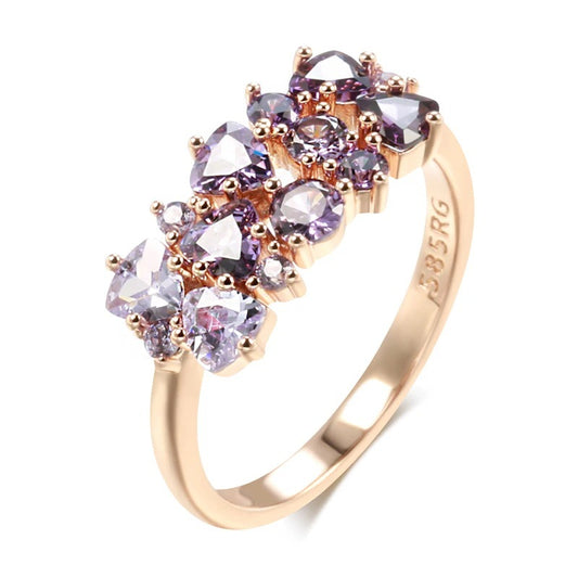 Anello Quadrato Zircone