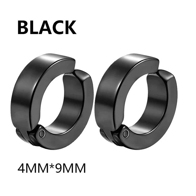 Orecchini clip croce magnetici