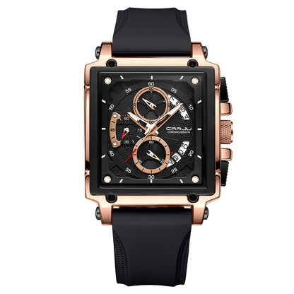 Orologio calendario da uomo cinturino tessuto
