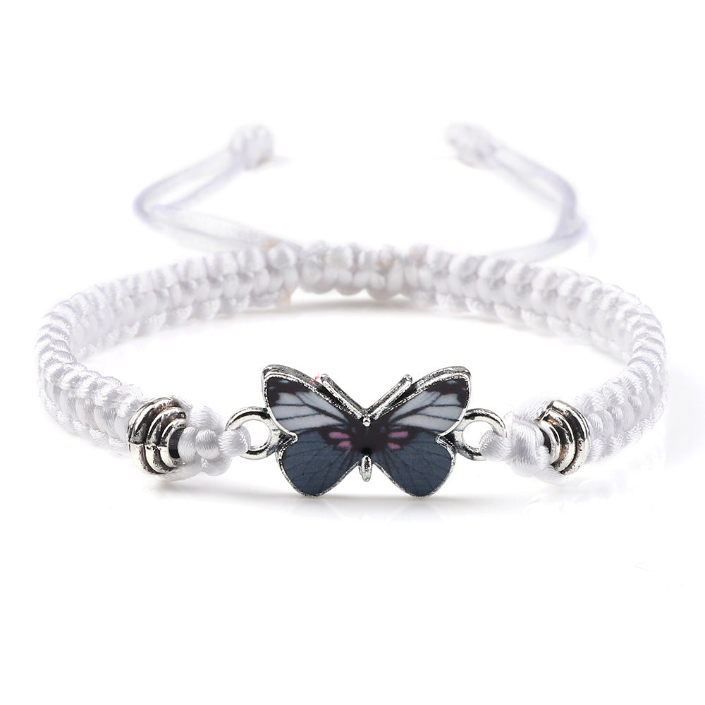 Bracciale Intrecciato Farfalla