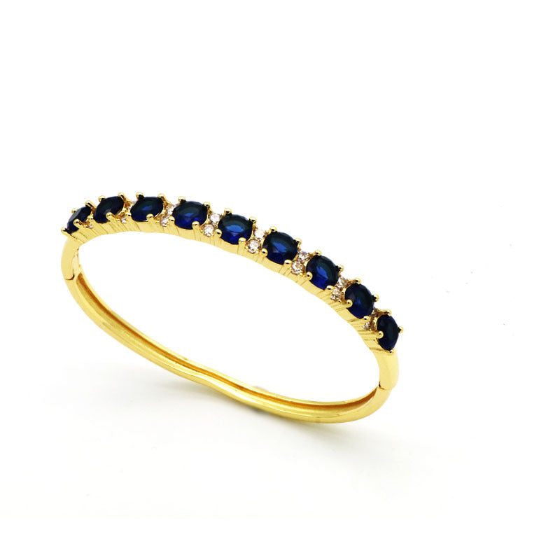Braccialetto zircone colorato da donna