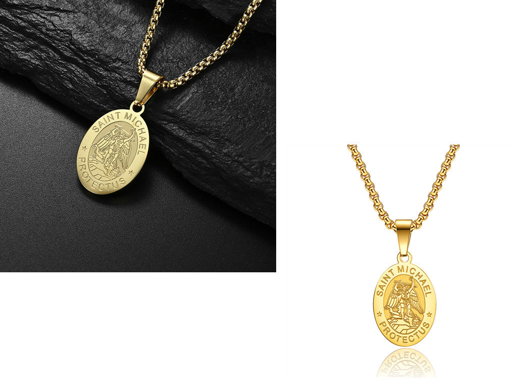 Collana angelo nero