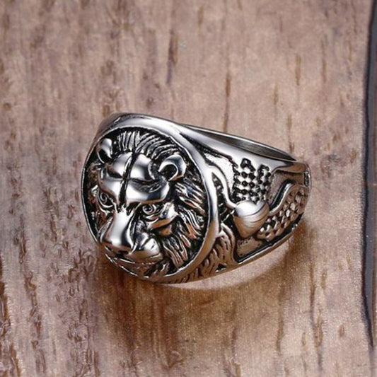 Anello Testa di Leone
