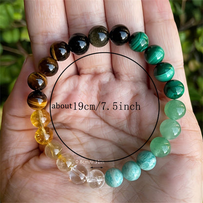 Bracciale pietre naturali e cristallo