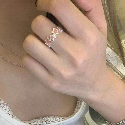 Anello stella per donne