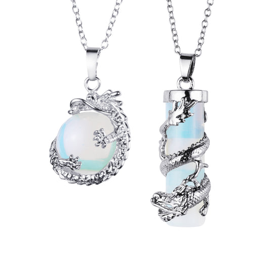 Collana Drago Ametista