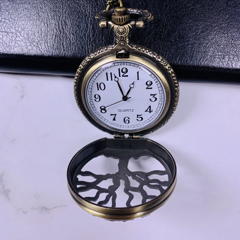 Orologio al quarzo foglia d'acero