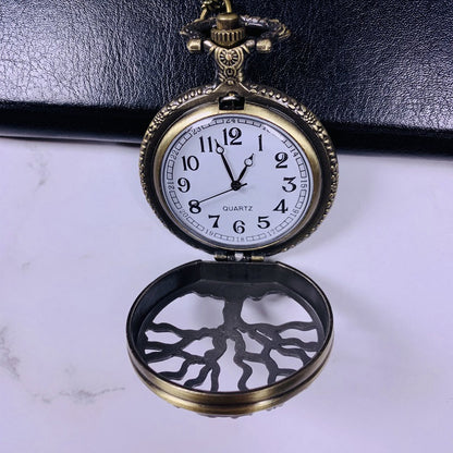 Orologio al quarzo foglia d'acero