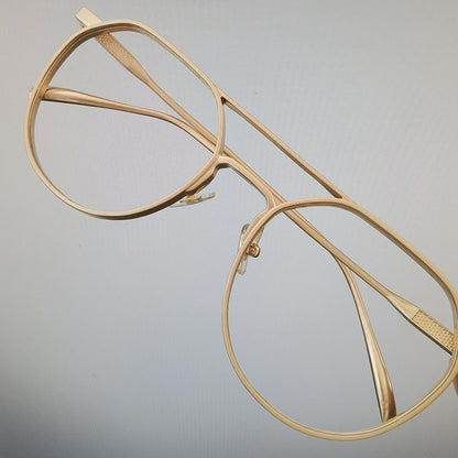 Occhiali da sole vintage montatura doppia uomo