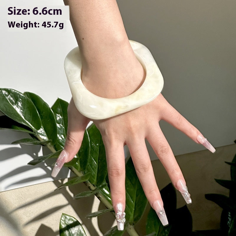 Bracciale Geometrico Irregolare Fiorito