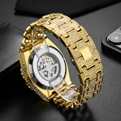 Orologio meccanico con catena