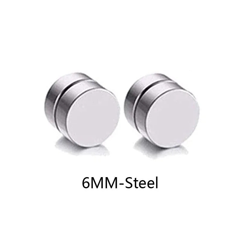 Orecchini clip croce magnetici
