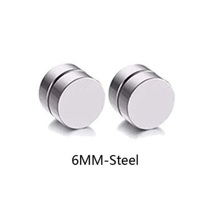 Orecchini clip croce magnetici