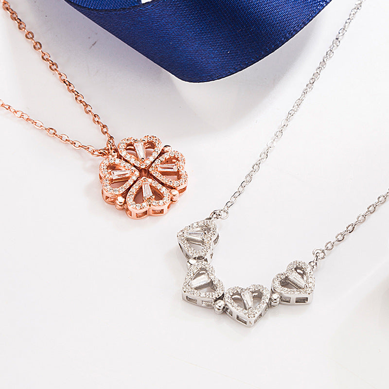 Collana cuore magnetica da donna