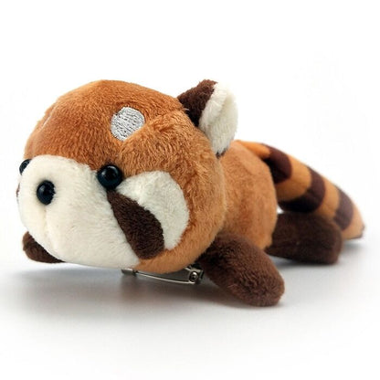 Spilla Panda Rosso