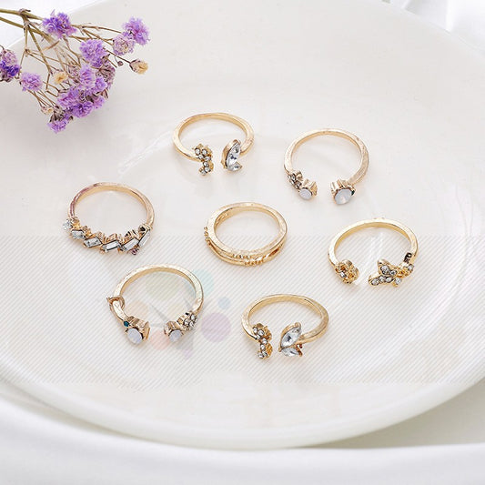 Anello farfalla dorato