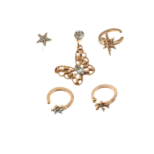 Clip Orecchio Geometrica a U