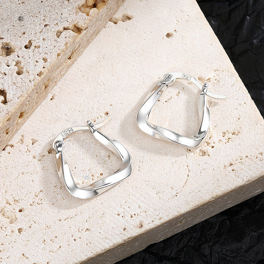 Orecchini Argento Geometrici