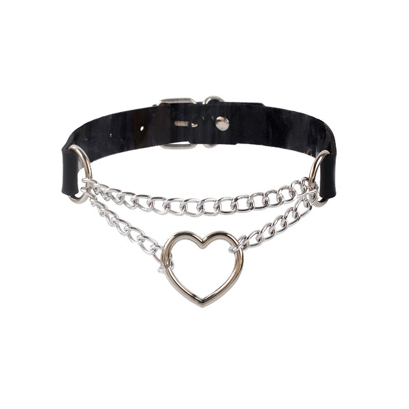 Collana Pelle Geometrica