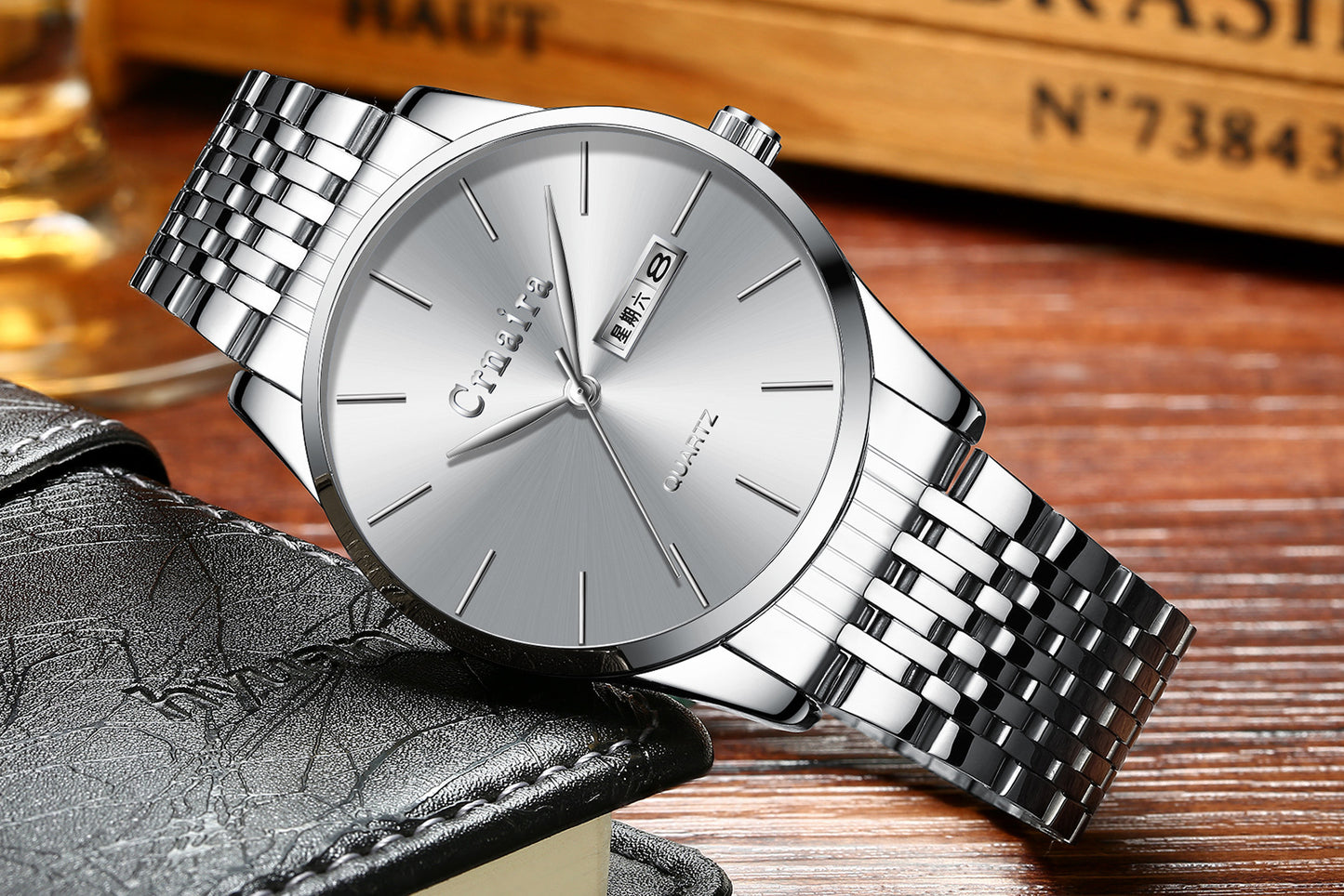 Orologio quarzo semplice da uomo