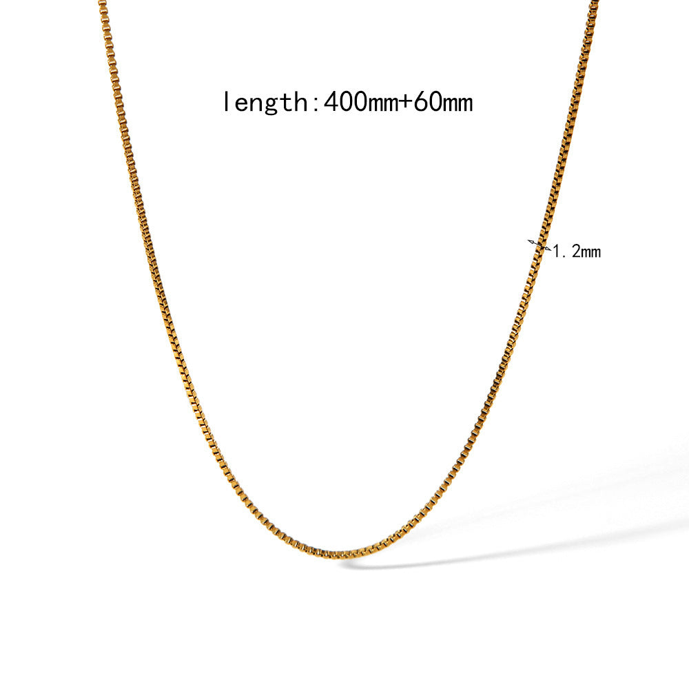 Collana acciaio inox personalizzabile