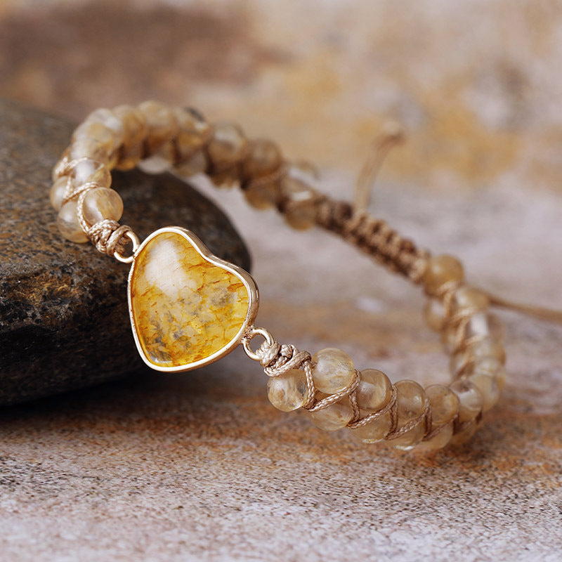 Bracciale Lapislazzuli Intrecciato