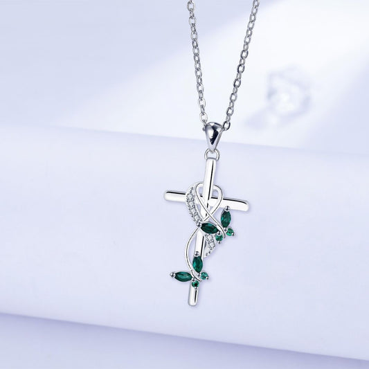 Collana infinito e farfalla