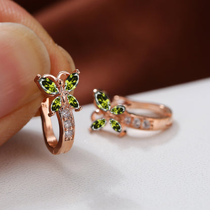 Anello fiocco cristallo