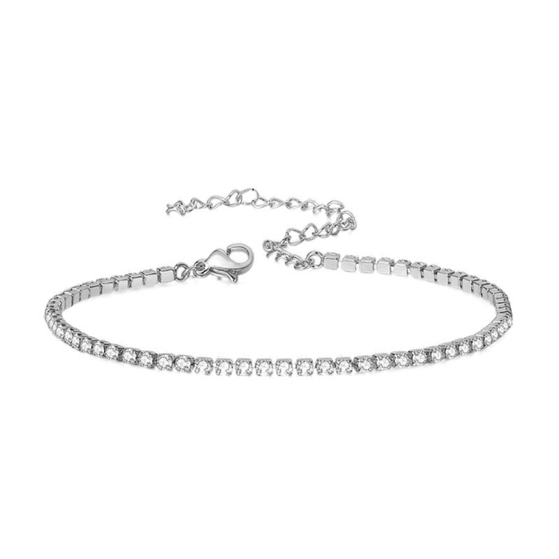 Cavigliera strass semplice