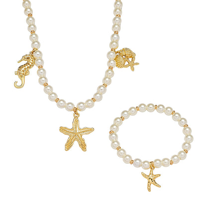 Set Collana e Bracciale Marino
