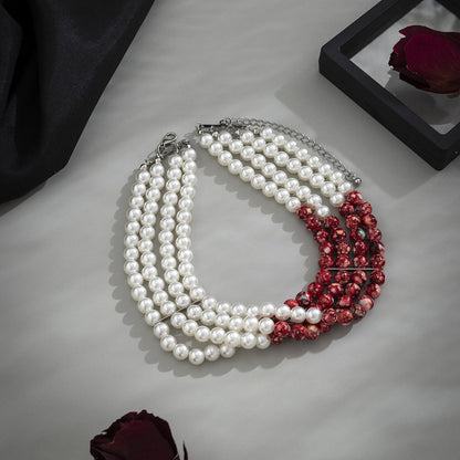 Collana gotica in perla