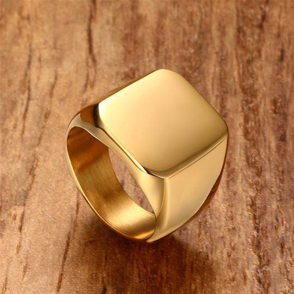 Set anelli acciaio zirconi rossi
